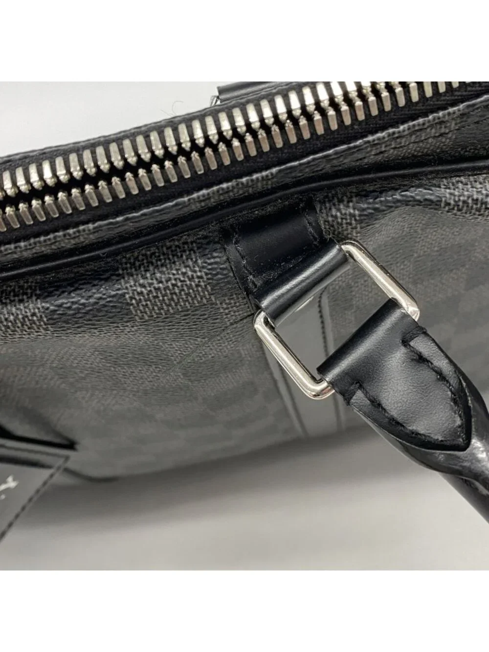 Louis Vuitton Briefcase Damier Graphite Porte Documents Voyage Black Gray